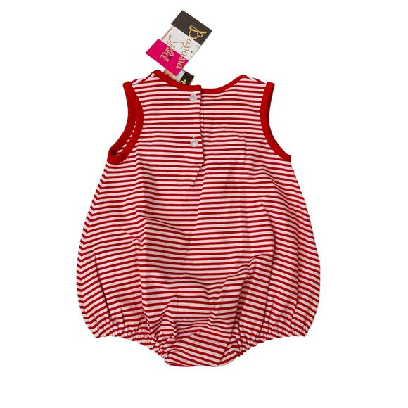 NWT Banana Split 3M Mouse Ears Bubble Romper - Picture 2 of 6